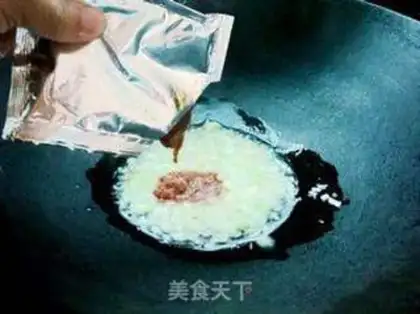 Make Shrimp mix fans step 4