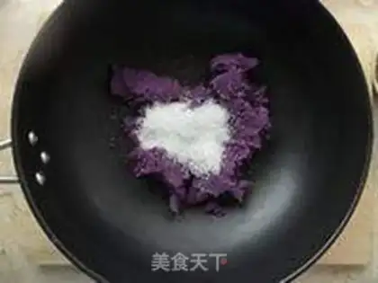 Make The potato moon cake step 3