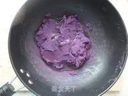 Make The potato moon cake step 4