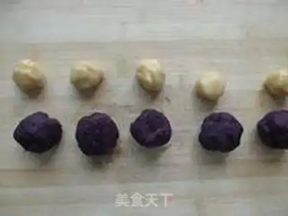 Make The potato moon cake step 11