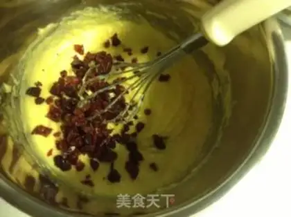Make Cranberry cookies step 2