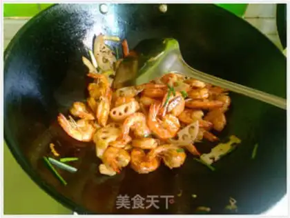 Make Pretzels, prawns step 5