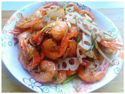 Make Pretzels, prawns step 6