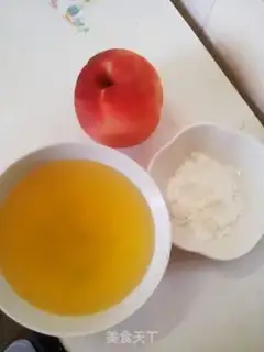 Make Peach Crystal Jell-O Cup step 0