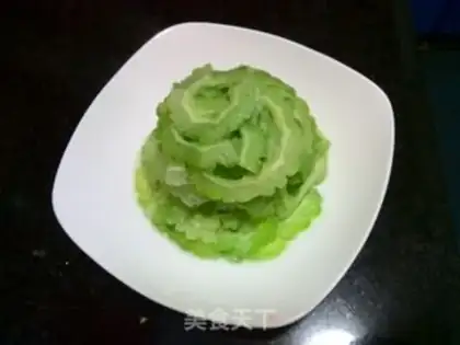 Make A cold, bitter melon step 4