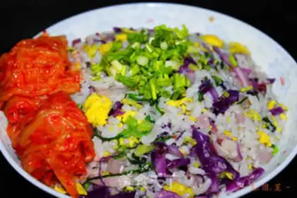 Make Vegetable egg fried rice step 6