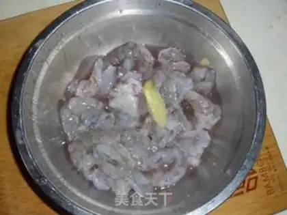 Make Pear shrimp balls step 3