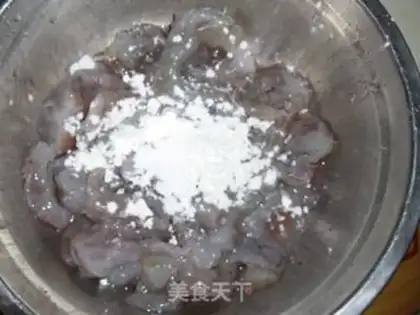Make Pear shrimp balls step 4