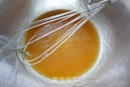 Make A wide moon cake step 1