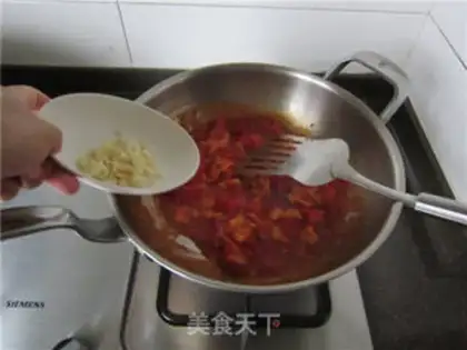 Make Tomato fried eggs step 10