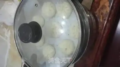 Make Frozen meat buns step 8