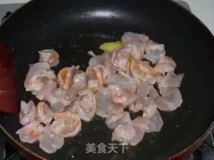 Make Pear shrimp balls step 8