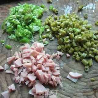 Make Pelican fried rice step 1