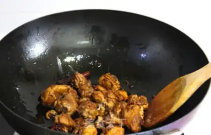 Make Black-shell chicken step 9