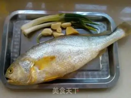 Make Garlic paste mushroom fish step 0