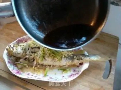 Make Garlic paste mushroom fish step 10