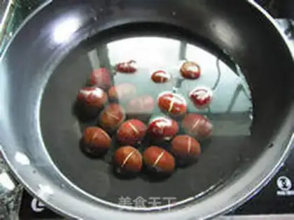 Make Chestnut red meat step 3