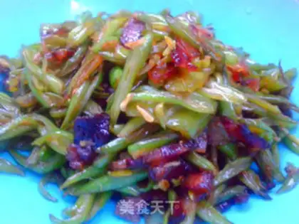 Make Four seasons of bean meat step 3