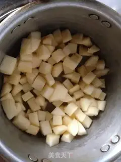 Make Peach apple pie step 2