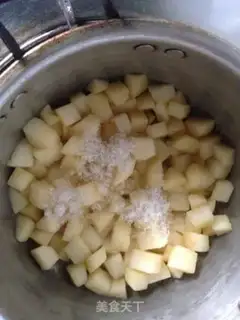 Make Peach apple pie step 3