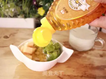 Make The pharmacist fruit honey salad step 6