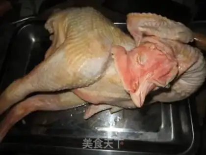 Make Pumpty chicken with mushrooms step 1