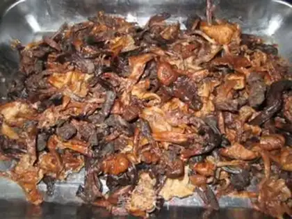 Make Pumpty chicken with mushrooms step 3