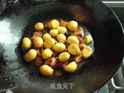 Make Chestnut red meat step 11