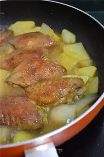 Make Potato curry wings step 6