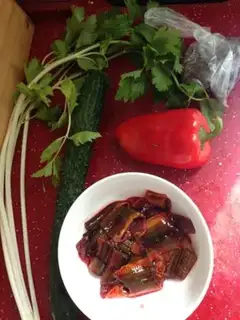 Make Red-burned mackerel step 0