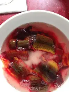 Make Red-burned mackerel step 1