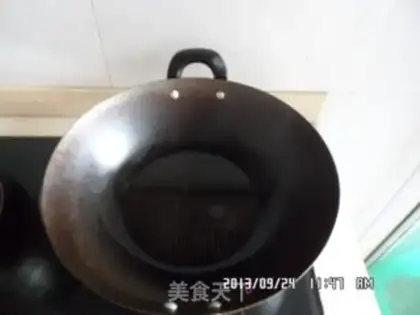 Make Spicy bean petals step 6