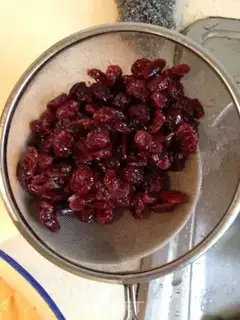 Make The cranberry marfin cake step 11