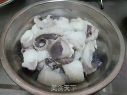 Make Squid meat step 0