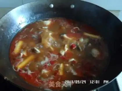 Make Spicy bean petals step 11