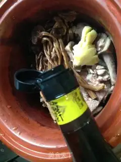Make Tea mushrooms and pigeons step 7