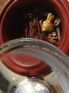 Make Tea mushrooms and pigeons step 9