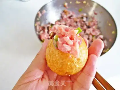 Make Frozen noodles and meat step 4