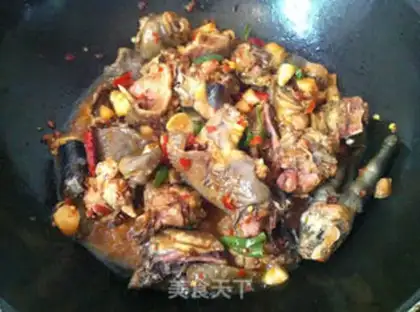 Make Yellow chicken step 3