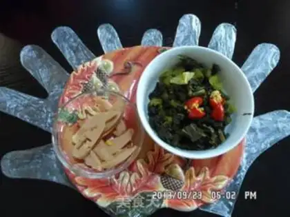 Make A sour dish fan soup step 1