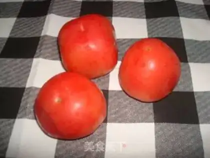 Make Flower tomato egg soup step 0
