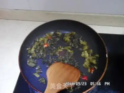 Make A sour dish fan soup step 3