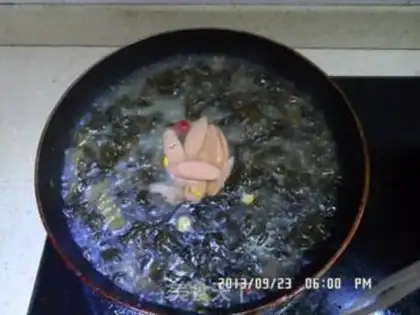 Make A sour dish fan soup step 5