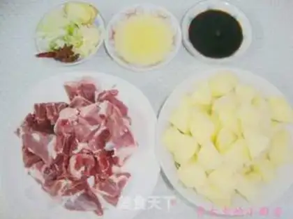 Make Potato beef step 0