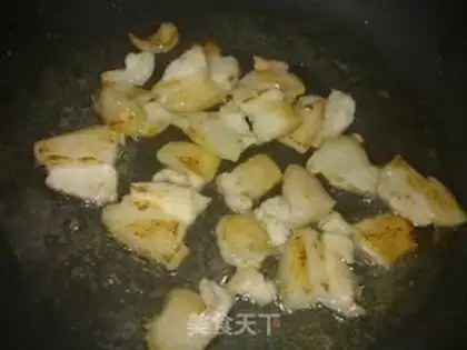 Make Shrimp rice mustard rice step 6