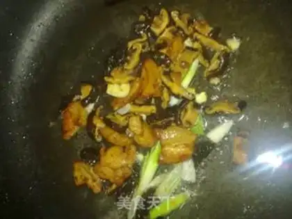 Make Shrimp rice mustard rice step 8