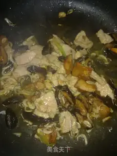 Make Shrimp rice mustard rice step 9