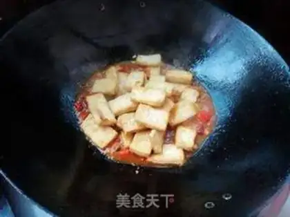 Make Tofu with tomatoes step 6