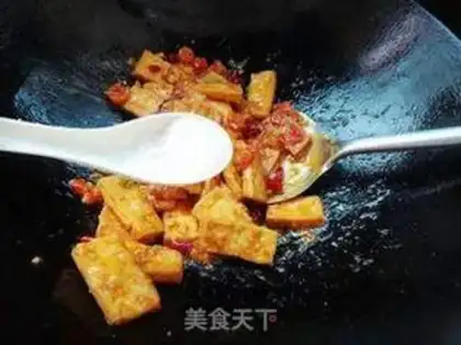 Make Tofu with tomatoes step 7