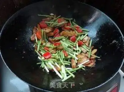 Make ♪ Wild pickles come back to the pot ♪ step 6